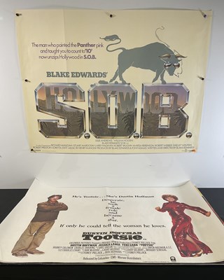 Lot 15 - A group of 1980s comedy film posters to...