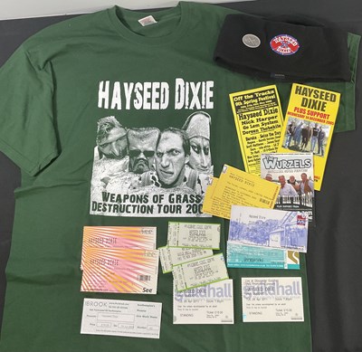 Lot 298 - A collection of HAYSEED DIXIE merchandise and...