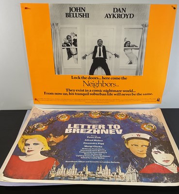 Lot 5 - A group of mixed 1980s comedy film UK Quad...