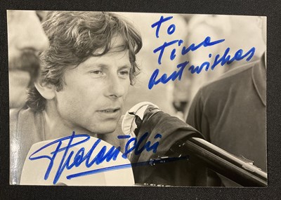 Lot 445 - A group of American actor autographs, mostly...