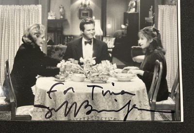 Lot 445 - A group of American actor autographs, mostly...