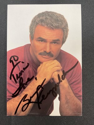Lot 445 - A group of American actor autographs, mostly...