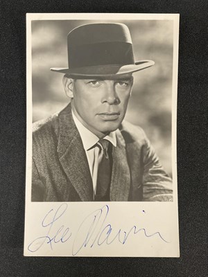 Lot 445 - A group of American actor autographs, mostly...