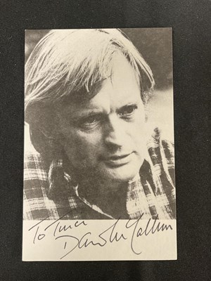 Lot 445 - A group of American actor autographs, mostly...