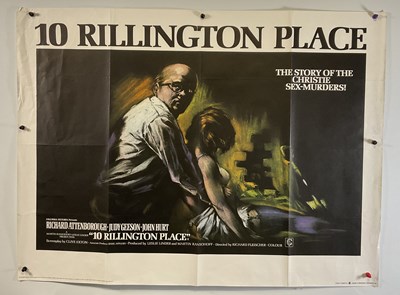 Lot 127 - A group of crime film UK Quad posters...