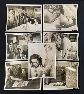 Lot 122 - GET CARTER - A group of 7 x Black and white...