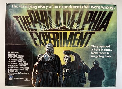 Lot 231 - THE PHILADELPHIA EXPERIMENT (1984) UK Quad...