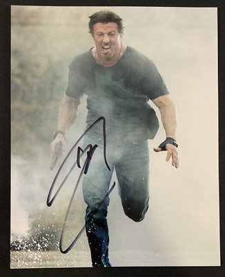 Lot 428 - SYLVESTER STALLONE - Autographed 8" x 10"...