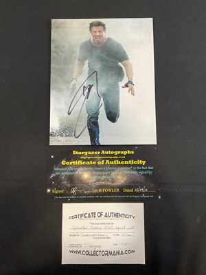 Lot 428 - SYLVESTER STALLONE - Autographed 8" x 10"...