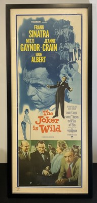 Lot 279 - THE JOKER IS WILD (1957) US Insert, vintage...