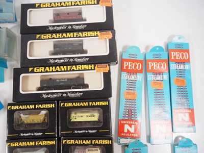 Lot 2 - A group of boxed N gauge wagons by GRAHAM...