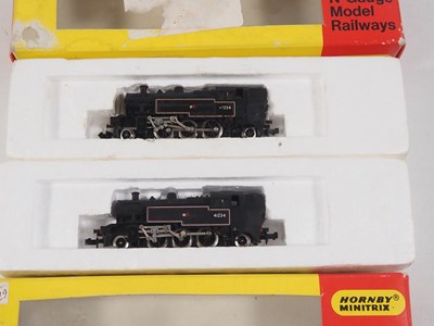 Lot 4 - A group of boxed and unboxed N gauge steam...