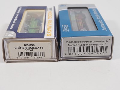 Lot 7 - A pair of DAPOL N gauge steam tank locomotives...