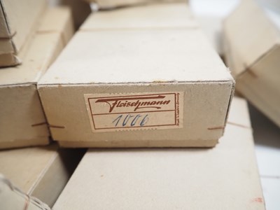 Lot 11 - A large box of vintage FLEISCHMANN HO gauge...