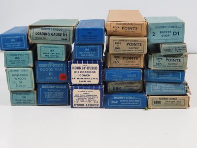 Lot 13 - A group of boxed and unboxed HORNBY DUBLO OO...