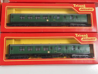 Lot 39 - A group of TRI-ANG HORNBY OO gauge rolling...