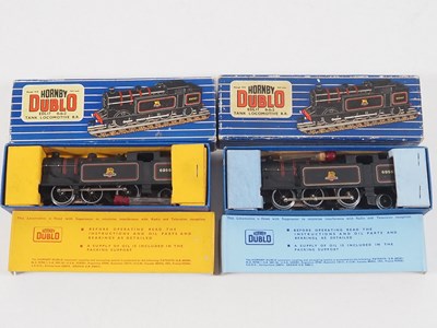 Lot 55 - A pair of HORNBY DUBLO OO gauge 3-rail EDL17 0-...