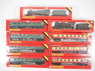 Lot 57 - A group of HORNBY OO gauge steam locomotives...