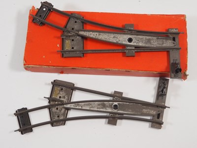 Lot 71 - A HORNBY O gauge clockwork train set together...