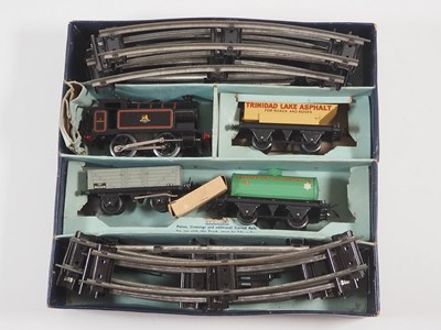 Lot 71 - A HORNBY O gauge clockwork train set together...