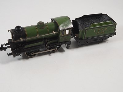 Lot 75 - A BING O gauge 1920s clockwork 0-4-0 steam...