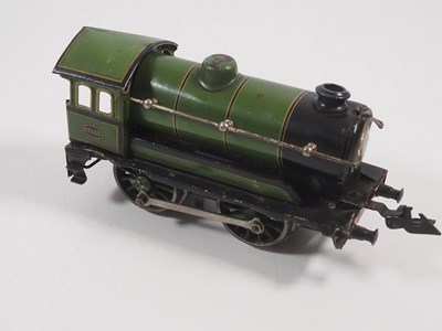 Lot 75 - A BING O gauge 1920s clockwork 0-4-0 steam...
