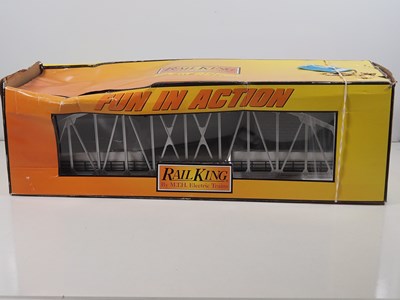 Lot 80 - An MTH RAIL KING O gauge 2-track Steel Arch...