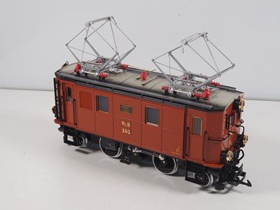 Lot 92 - An LGB G scale 2045 Swiss Outline electric...