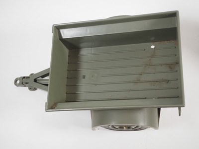 Lot 97 - A MARX TOYS Jeep and Searchlight Trailer,...