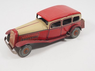 Lot 105 - An ALFRED WELLS clockwork tinplate Citroen...