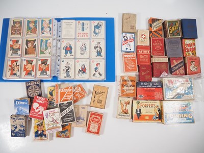 Lot 112 - A large quantity of mostly pre-war card games -...