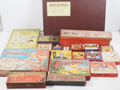 Lot 114 - A large group, of vintage games, some pre-war,...