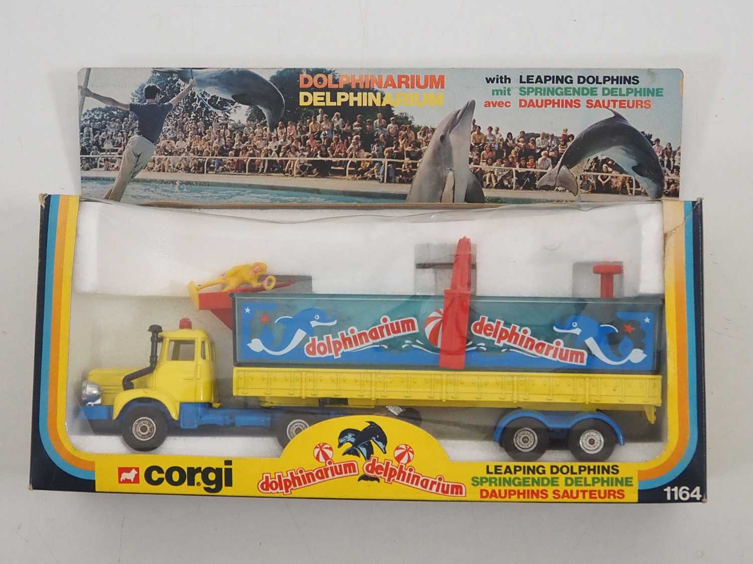 Corgi Toys C1163; Berliet TLM Circus Human Cannon Truck; Le Great Marvo 158972