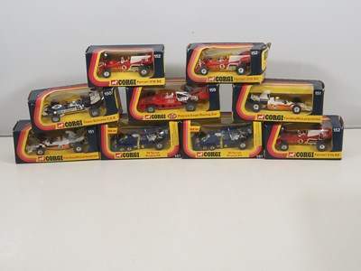 Lot 151 - A group of CORGI Formula 1 racing cars all in...