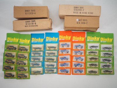 Lot 153 - A group of later issue DINKY carded vehicles...