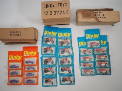 Lot 154 - A group of later issue DINKY carded vehicles...