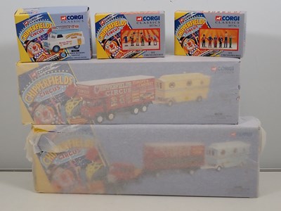 Lot 157 - A group of CORGI Chipperfield's Circus diecast...