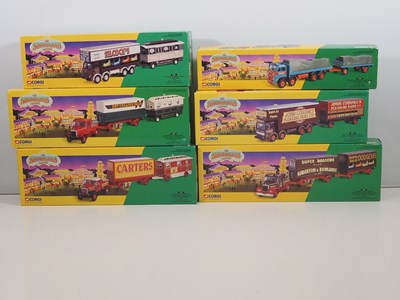 Lot 159 - A group of CORGI vehicles from 'The Showmans'...