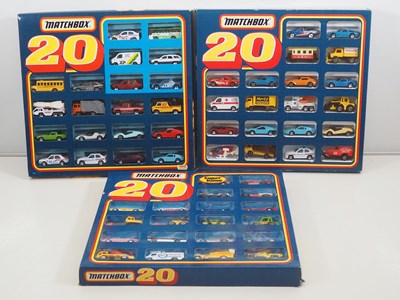 Lot 160 - A group of MATCHBOX (Macau) '20' diecast car...