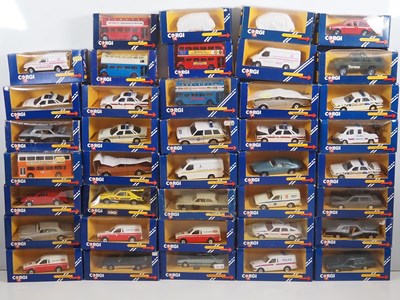 Lot 188 - A large quantity of CORGI diecast cars, all in...