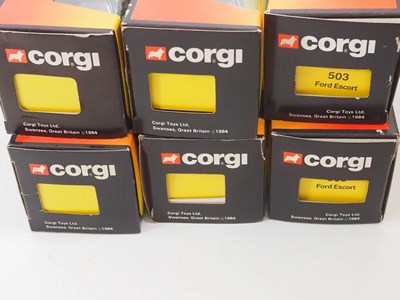 Lot 189 - A group of CORGI diecast cars, all in...