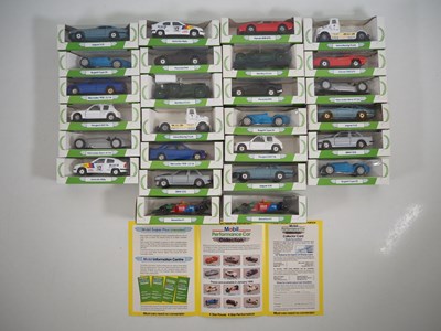 Lot 198 - A group of CORGI diecast cars from the MOBIL...