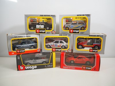 Lot 204 - An assortment of BBURAGO 1:24 scale diecast...