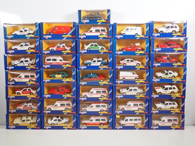 Lot 208 - A large quantity of CORGI diecast overseas...