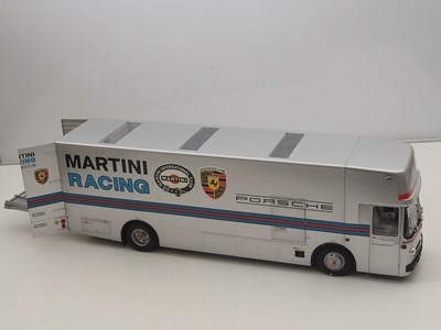 Lot 209 - A SCHUCO 1:18 scale Martini Racing Porsche...