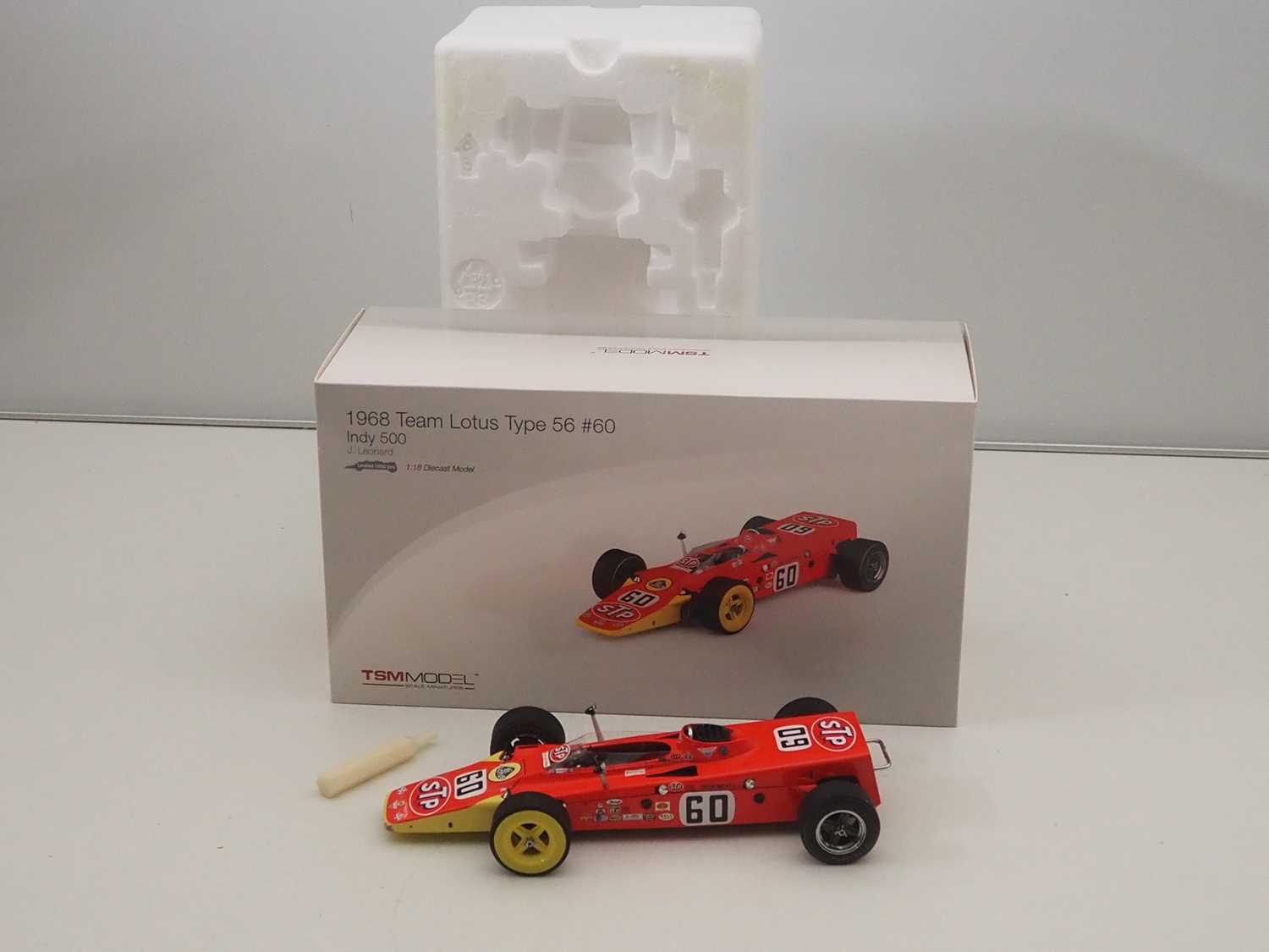 Lot 211 - A TSM MODEL 1:18 scale 1968 Team Lotus Type 56...