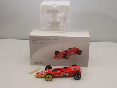 Lot 211 - A TSM MODEL 1:18 scale 1968 Team Lotus Type 56...