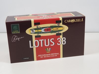 Lot 216 - A CAROUSEL 1 1:18 scale 1965 Lotus 38 Indy 500...