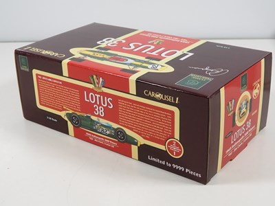 Lot 216 - A CAROUSEL 1 1:18 scale 1965 Lotus 38 Indy 500...