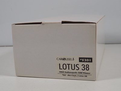 Lot 216 - A CAROUSEL 1 1:18 scale 1965 Lotus 38 Indy 500...